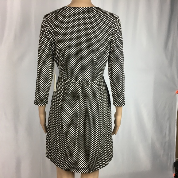 41 Hawthorn Black and White Polka Dot Dress - Picture 3 of 7